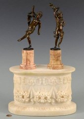 2 F. IFFLAND BRONZES OF CHILDR