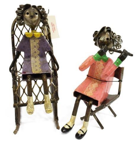 (2) FELGUEREZ MEXICO FOLK ART