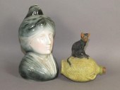 2 FIGURAL BANKSca. late 19th-e
