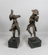 2 FIGURAL PLASTER SCULPTURES2