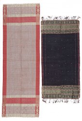 2 FINE MINANGKABAU SONGKET TEX