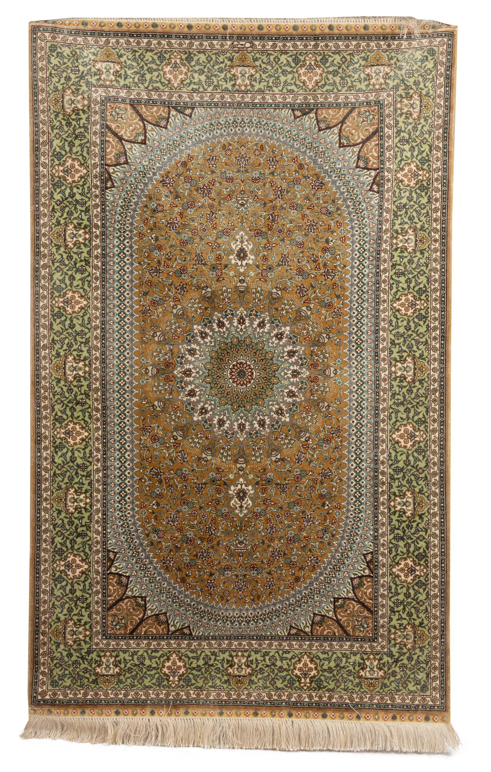 (2) FINE VINTAGE SILK PERSIAN