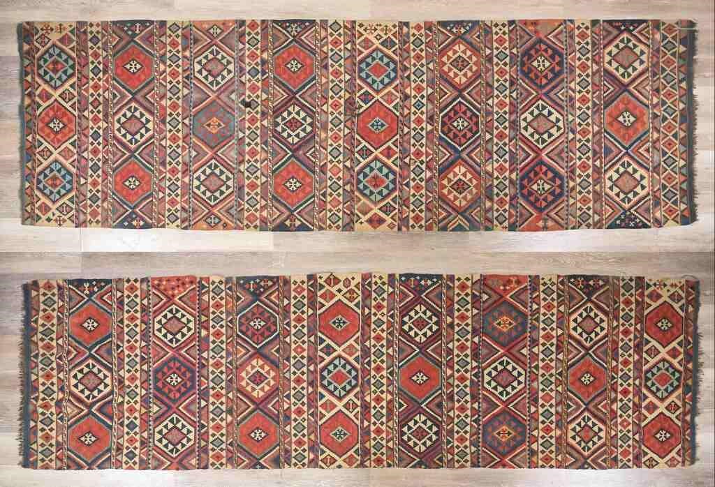 2 FLATWEAVE KILIM RUNNERS2