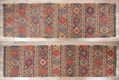 2 FLATWEAVE KILIM RUNNERS2 fla