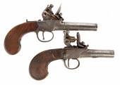 (2) FLINTLOCK DUELING PISTOLS