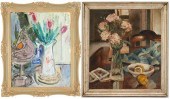 2 FLORAL O/C STILL LIFE PAINTI