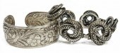 (2) FLORAL REPOUSSE & DANECRAF
