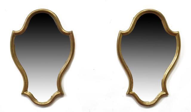 (2) FLORENTINE GILTWOOD WALL
