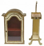 (2) FLORENTINE PARCEL GILT WAL