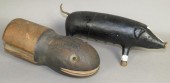 2 FOLK ART CARVINGSca. early 2