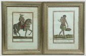 (2) FRAMED 18TH C. FRENCH ENGR