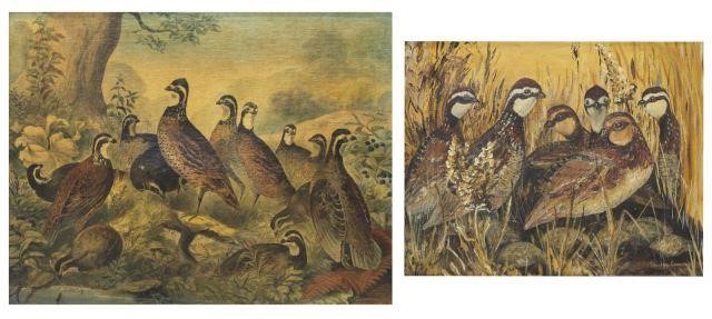 (2) FRAMED ARTWORKS DEPICTING