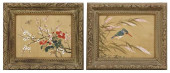 (2) FRAMED CHINESE INK &AMP; C