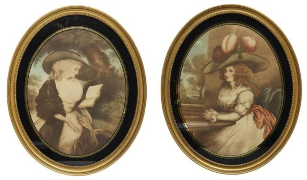 (2) FRAMED DELIA PRINTS AFTER