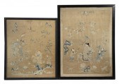 (2) FRAMED FRAGMENTS OF EARLY