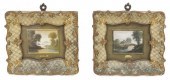(2) FRAMED ITALIAN MINIATURE P
