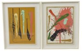 (2) FRAMED ITALIAN MODERNIST A