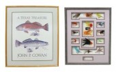 (2) FRAMED JOHN P. COWAN PRINT