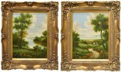 (2) FRAMED LANDSCAPE PAINTINGS