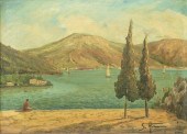 (2) FRAMED OIL PAINTINGS, SHOR
