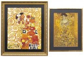 (2) FRAMED PRINTS AFTER GUSTAV