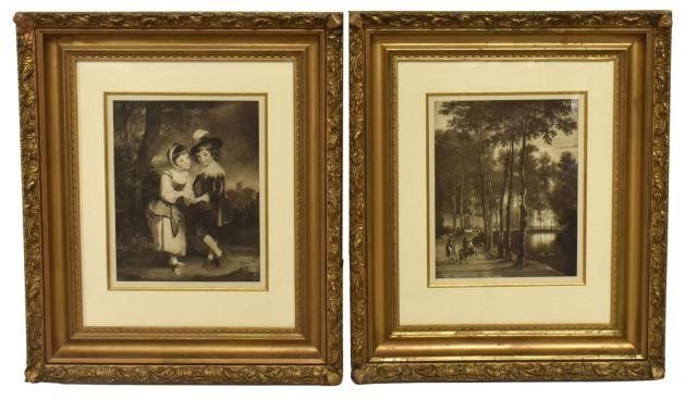 (2) FRAMED PRINTS AFTER REYNOLDS