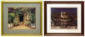(2) FRAMED PRINTS, NOTRE-DAME