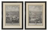 (2) FRAMED ROMAN VIEWS PRINTS