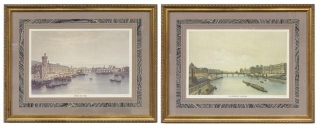 (2) FRAMED SCENIC PARISIAN VIEWS