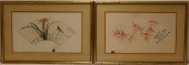 (2) FRAMED SIGNED PAINTED ASIA