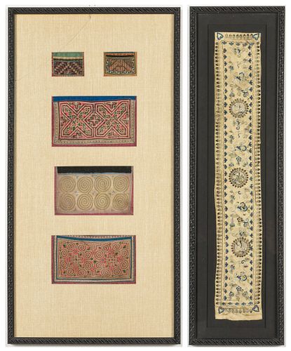 2 FRAMED TEXTILESProperty from