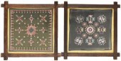 (2) FRAMED UZBEKISTAN SUZANI N