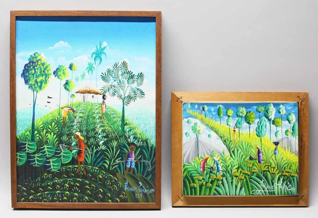 2 FRANCIS PARAISON HAITIAN OILS