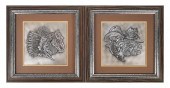 (2) FRANKLIN MINT WESTERNERS S