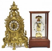 (2) FRANZ HERMLE SKELETON & GI