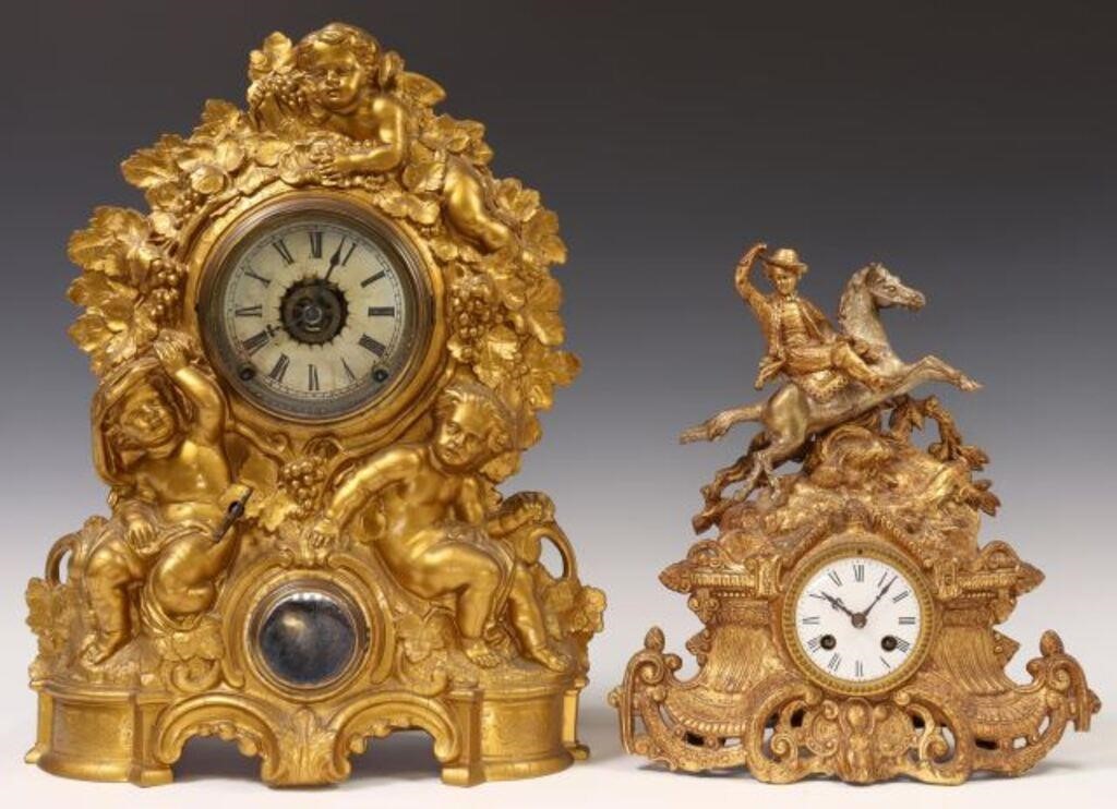 (2) FRENCH & AMERICAN FIGURAL