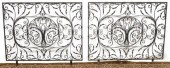 (2) FRENCH ARCHITECTURAL WROUG