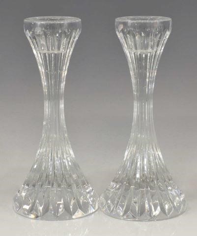 (2) FRENCH BACCARAT 'MASSENA'
