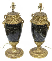 (2) FRENCH BELLE EPOQUE ORMOLU