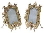 (2) FRENCH BRONZE TABLETOP PIC
