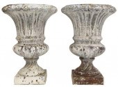 (2) FRENCH CAST IRON CAMPANA-F