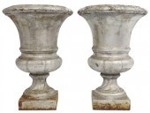 (2) FRENCH CAST IRON CAMPANA-F