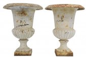 (2) FRENCH CAST IRON CAMPANA-F