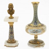 2 FRENCH CHAMPLEVE ARTICLES AN