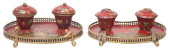 (2) FRENCH CHINOISERIE TOLE PA