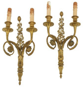 (2) FRENCH DIRECTOIRE ORMOLU T