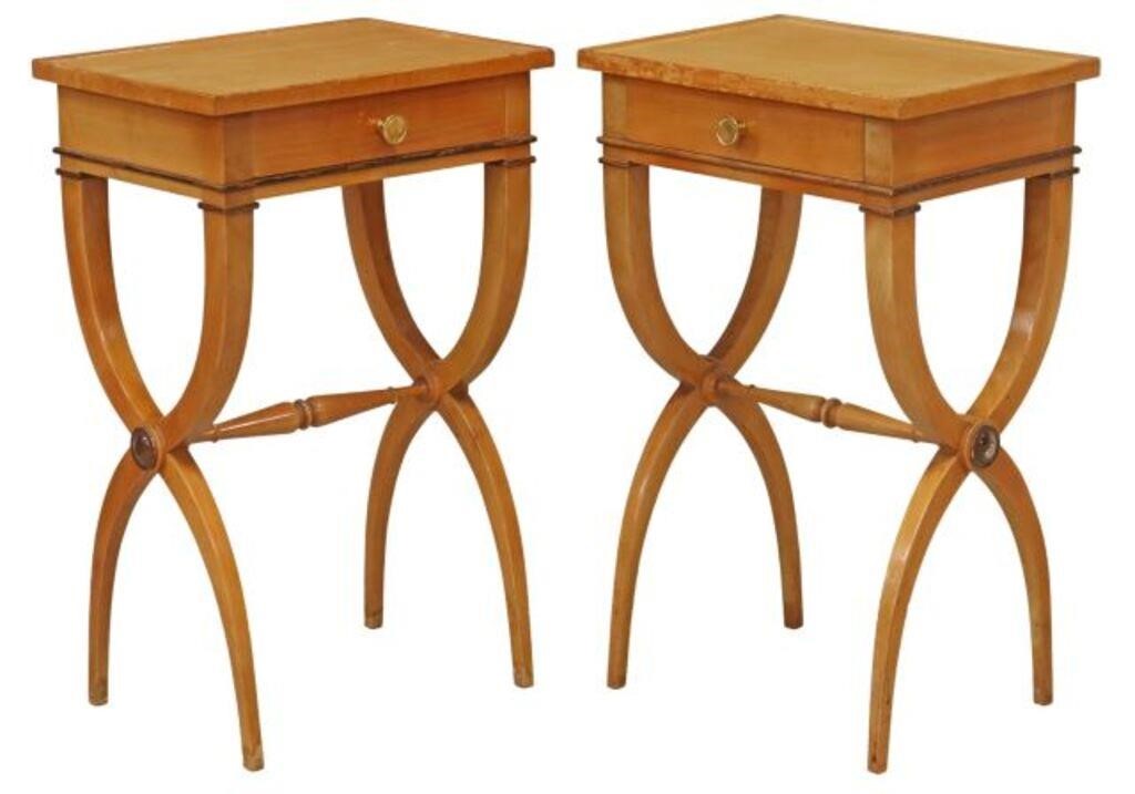 (2) FRENCH DIRECTOIRE STYLE