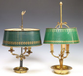 (2) FRENCH EMPIRE STYLE BOUILL