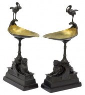 (2) FRENCH EMPIRE STYLE SPHINX