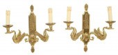 (2) FRENCH EMPIRE STYLE SWAN 2